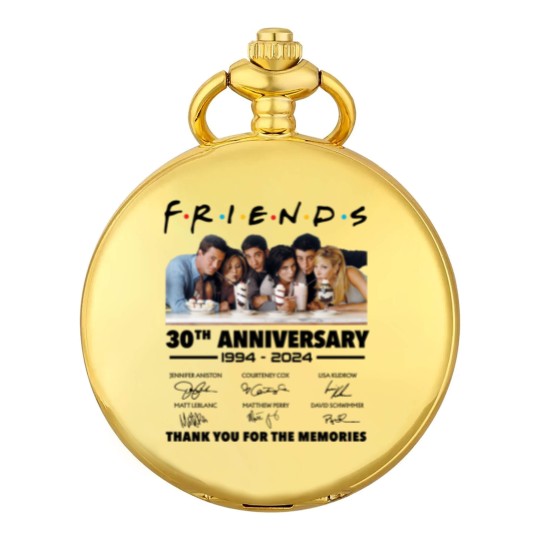 Discover Friends 30th Anniversary 1994 - 2024 Thank You Pocket Watches