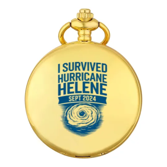 Discover I Survived Hurricane Helene Pocket Watches