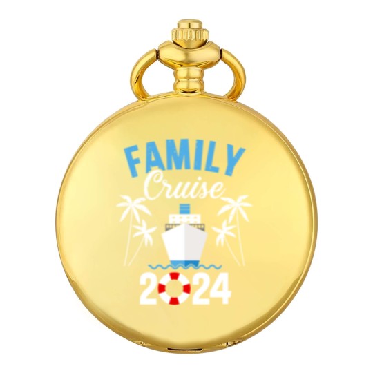 Discover Family cruise 2023 for cruising ship vacation Pocket Watches