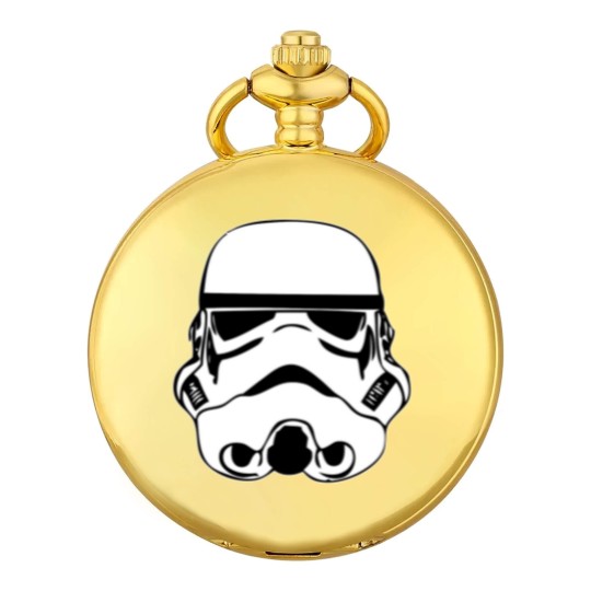 Discover illustration Stormtrooper Drawing Stencil stormtrooper white face star Pocket Watches