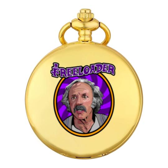 Discover Grandpa Joe Is The Og Freeloader Sticker Pocket Watches