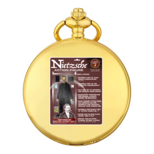 Discover Nietzsche Action Figure Pocket Watches