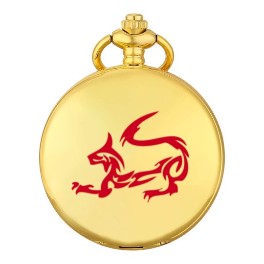 Discover Dragon Cat Pocket Watches