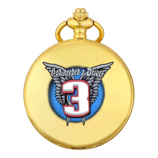 Discover Vintage Dale Earnhardt Sr. no. 3 God Needed a Driver Pocket Watches