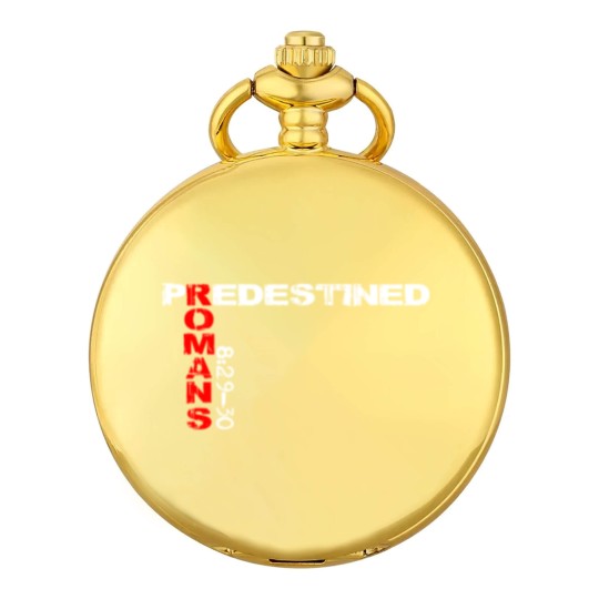 Discover Predestined Romans 8:29-30 Pocket Watches Pocket Watches