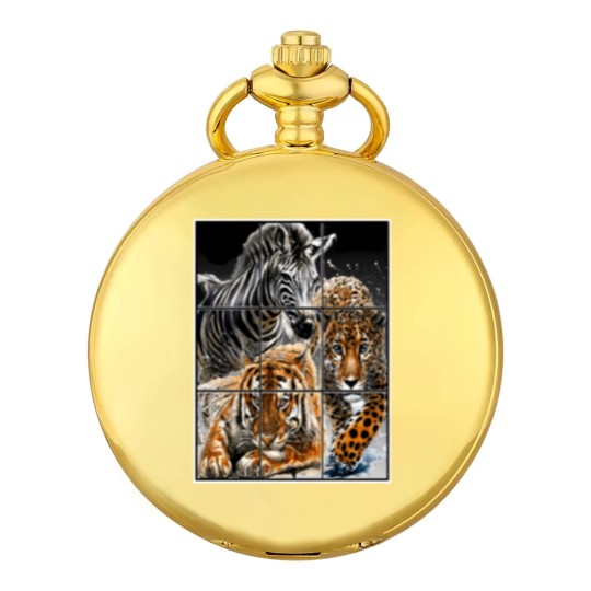 Discover Wild Sneaker Pocket Watches Matches Jordan3 Animal Instinct Flutes Pocket Watches
