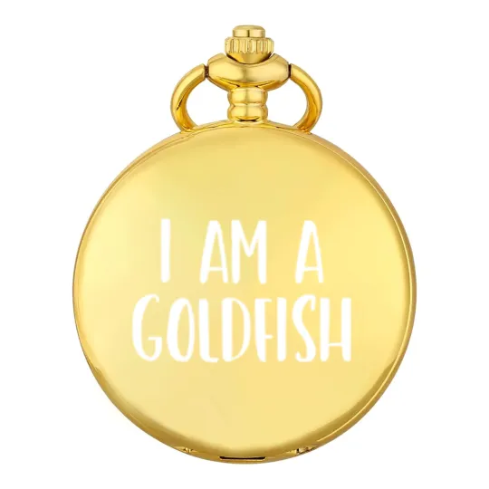 Discover I Am A Goldfish Halloween I'm Simple Costume Lazy Pocket Watches