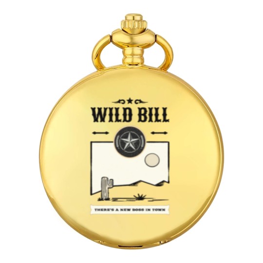 Discover Vintage Wild West Bill Poster Pocket Watches