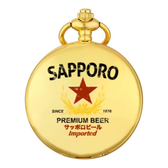 Discover Sapporo Beer Pocket Watches