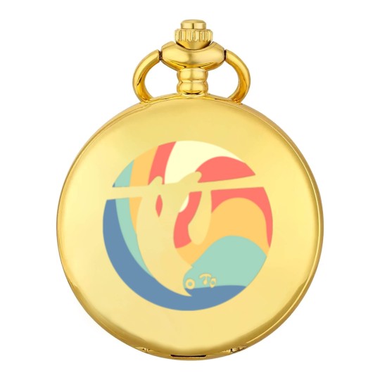 Discover Sloth Vintage Circle Pocket Watches