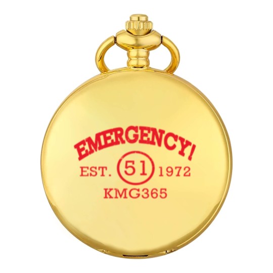 Discover Emergency Est 1972 KMG365 Pocket Watches