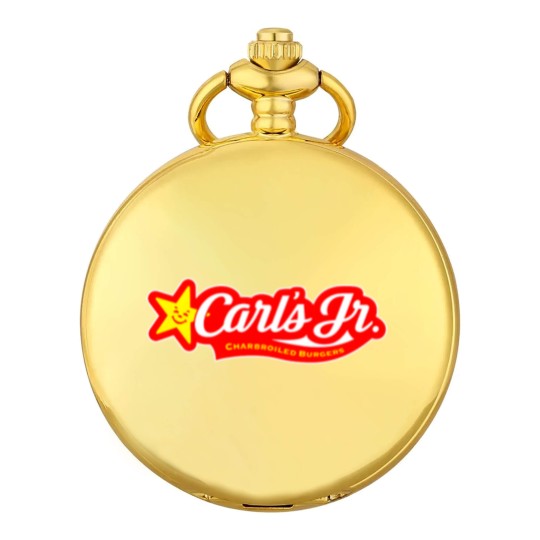 Discover carl's jr burger logo Pocket Watches