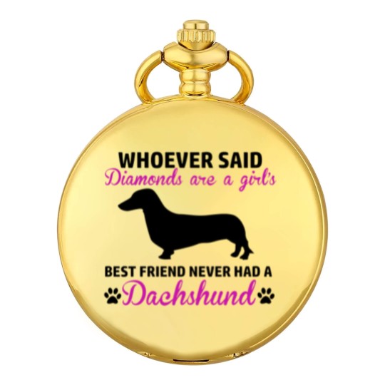 Discover dachsund diamond Pocket Watches