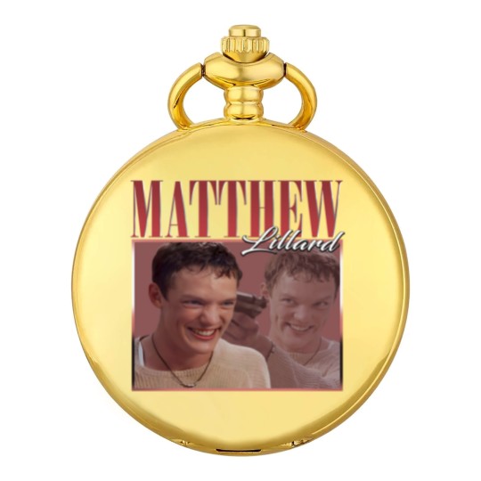 Discover Matthew Lillard Scream Pocket Watches,Matthew Lillard Homage