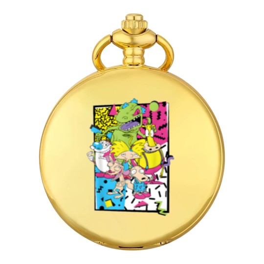 Discover Old School Cartoons 90's Pocket Watches