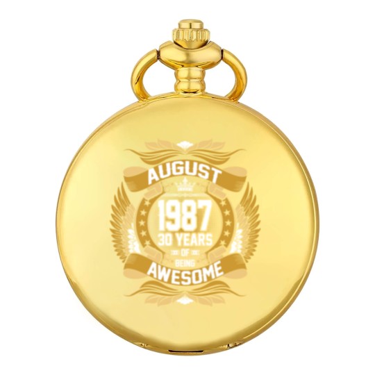 Discover August 1987 30 Years Of Being Awesome Pocket Watches