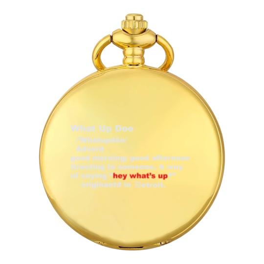 Discover What up Doe Pocket Watches