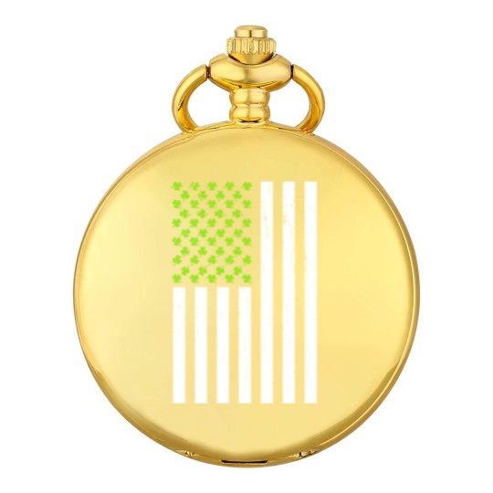 Discover Shamrock American Flag Pocket Watches