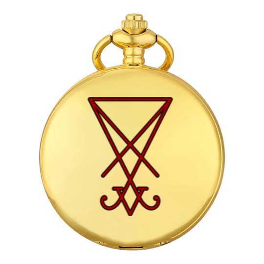 Discover Seal of Lucifer - Red Pocket Watches