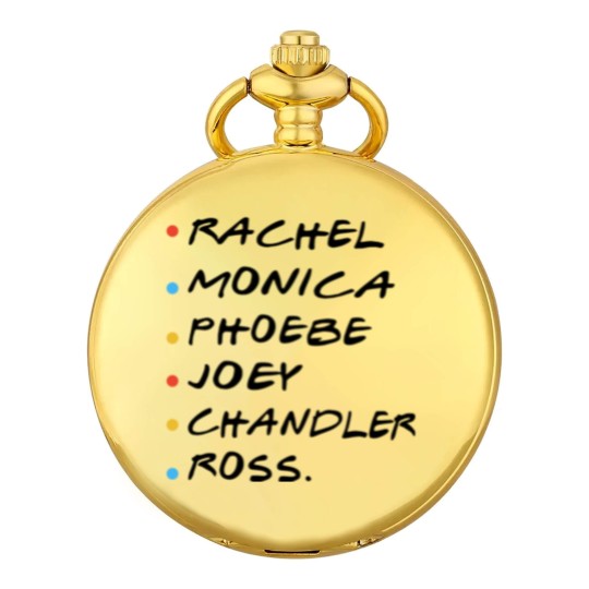 Discover rachel monica phoebe joey chadler ross hipster Pocket Watches