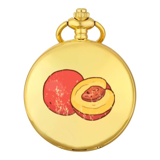 Discover Retro Vintage Grunge Style Nectarines Peaches Pocket Watches