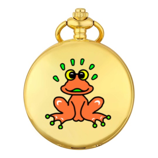Discover Orange Frog Pocket Watches