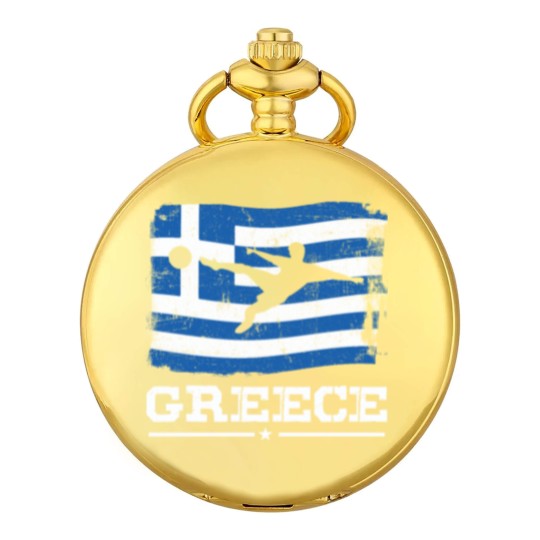 Discover Football - Greece football club Pocket Watches