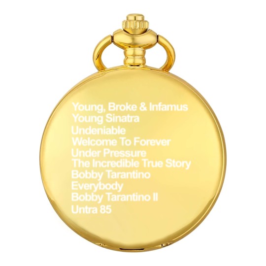 Discover Young broke and infamous young sinatra undeniable Pocket Watches