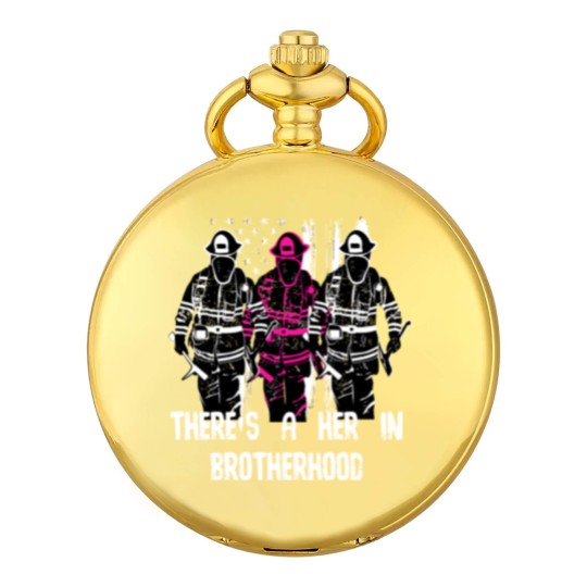 Discover Female Firefighter Women Brotherhood Pocket Watches