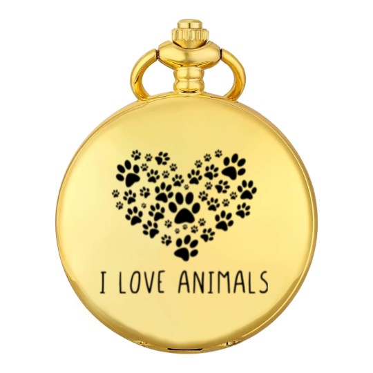 Discover I love animals Pocket Watches