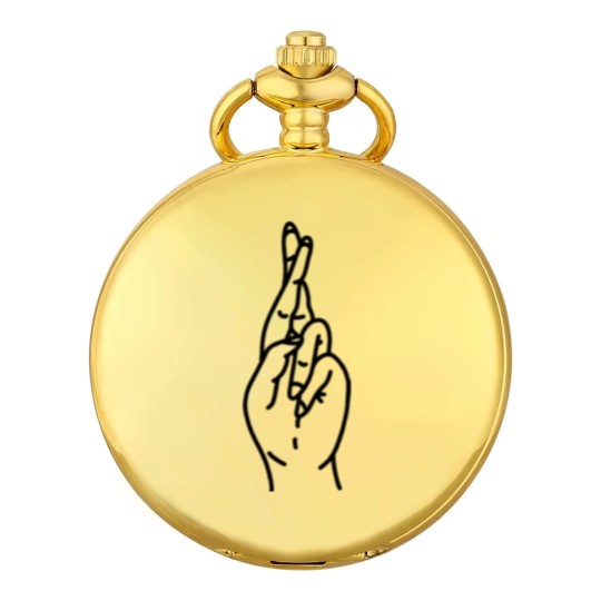 Discover Hand Fingers Crossed Pocket Watches