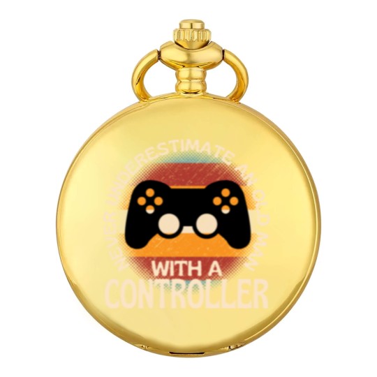 Discover Old Man With A Controller Pocket Watches