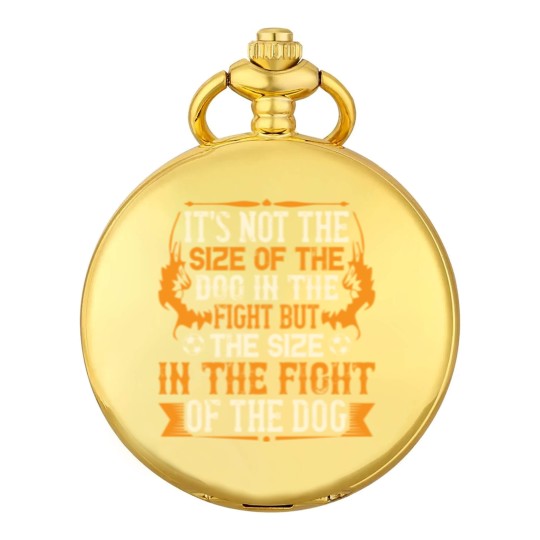 Discover It's not the size of the dog in the fight but the Pocket Watches