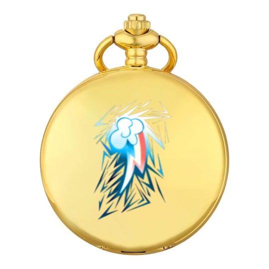 Discover Shards of Rainbow Dash's Cutiemark Pocket Watches