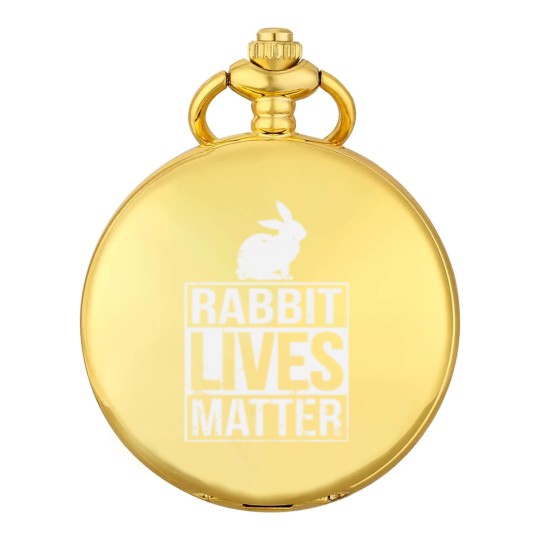 Discover Rabbit Rescue Shelter Gift Pocket Watches
