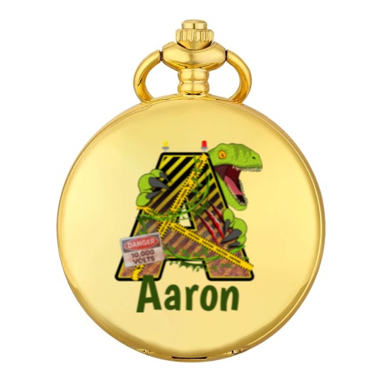 Discover Jurassic Alphabet | Initial Letter Custom Name | A Pocket Watches