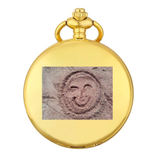 Discover Smiling Sun, Sand Emoticon, Summer Emoji Pocket Watches