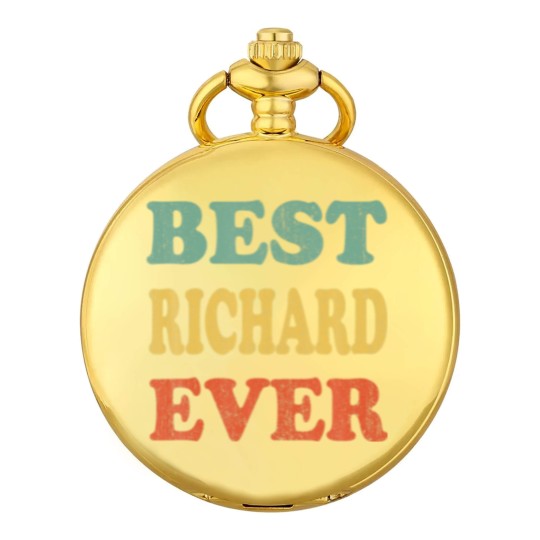Discover Best Richard Ever Funny Personalized First Pocket Watches