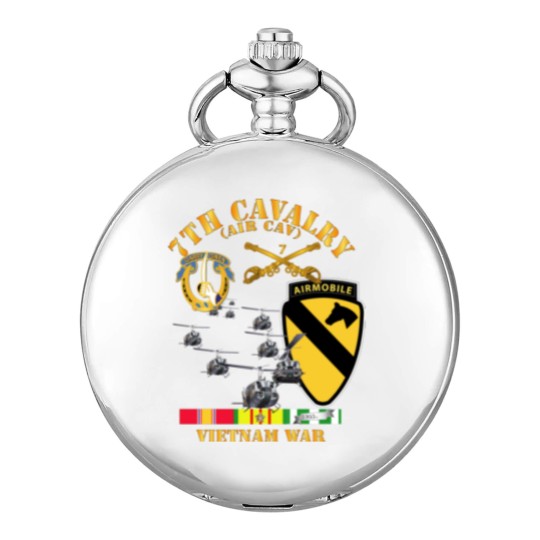 Discover 7th Cavalry (Air Cav) - 1st Cav Division w SVC - Air Assault - Pocket Watches