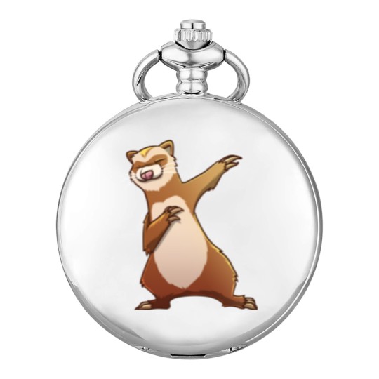 Discover Ferret Gift For Kids Men Women Dabbing Dance Hip-hop Pocket Watches