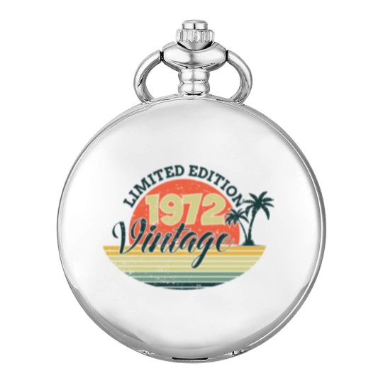 Discover 50 Years Old Vintage 1972  50th Pocket Watches