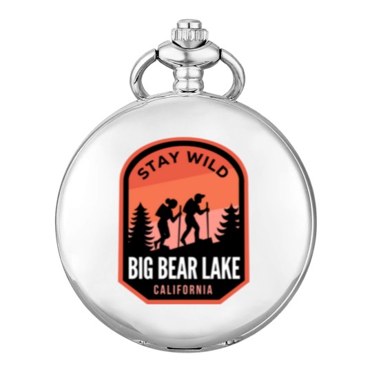 Discover Big Bear Lake California Hiking in Nature - Big Bear Lake California - Pocket Watches