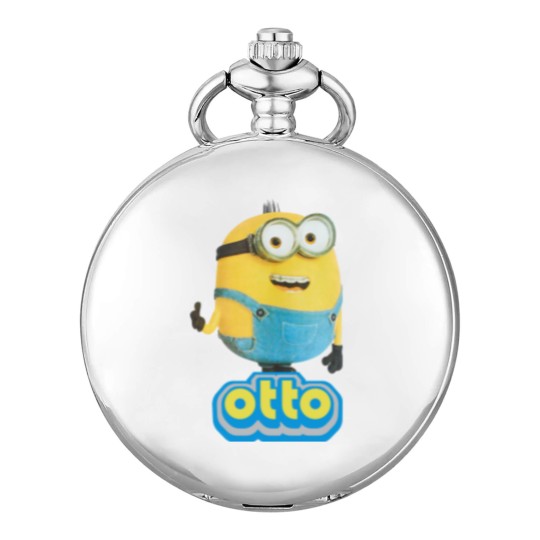 Discover Otto Pocket Watches, Minion Despicable Me Pocket Watches, Minions Road The Rise Of Gru Pocket Watches