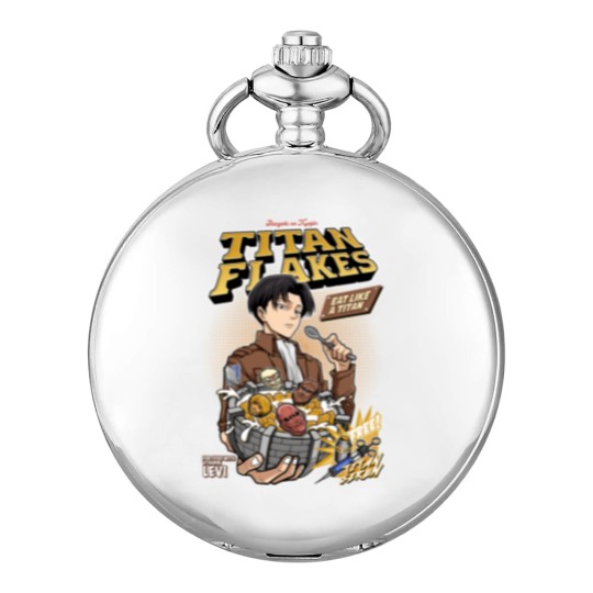 Discover Titan Flakes Shingeki no Kyojin Classic Pocket Watches