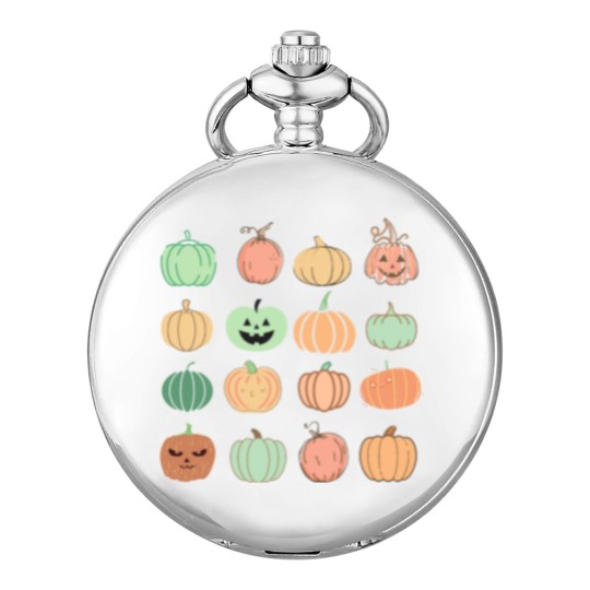 Discover Funny Pumpkins Pocket Watches