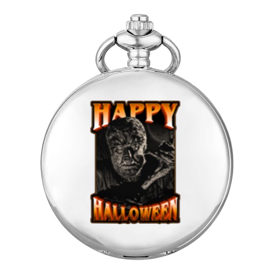 Discover Happy Halloween Wolf Man - Happy Halloween Wolf Man - Pocket Watches
