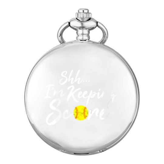 Discover Scorekeeper Softball Team Scorebook Keeper Gift Te Pocket Watches