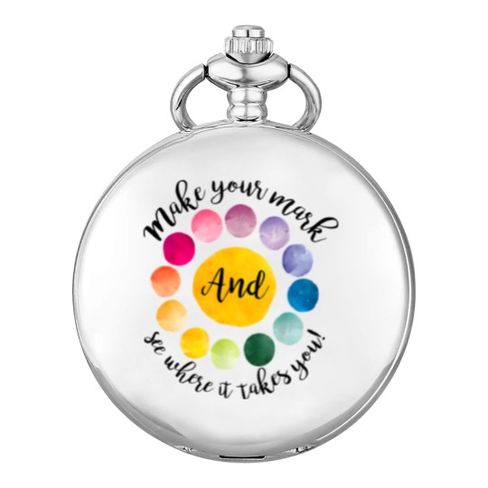 Discover Make Your Mark Happy International Dot Day Pocket Watches