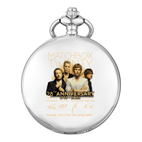 Discover 28 Years Of Matchbox Twenty Band Pocket Watches