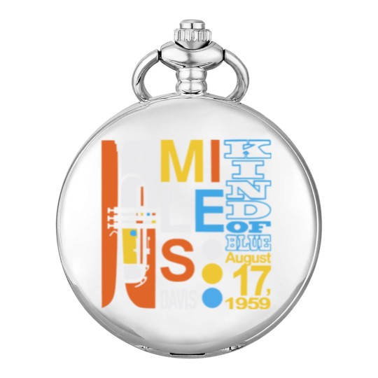 Discover Miles Davis Kind Of Blue Pocket Watches - John Coltrane - Blue Note Records